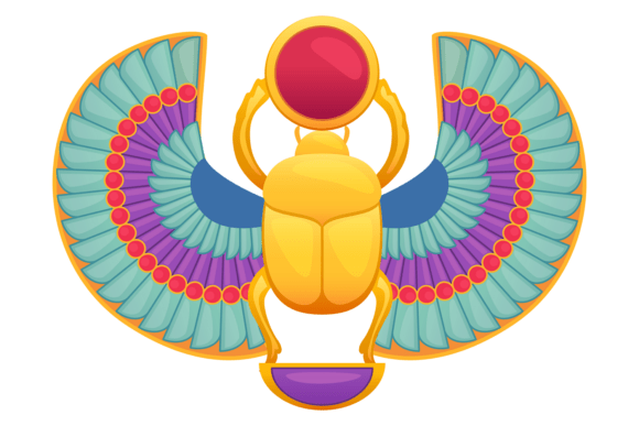 Download Scarab Icon. Sacred Egypt Golden Bug Sym - Icon Collection