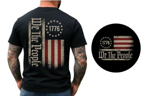 Download We the People 1776 American Flag Design - People Collection