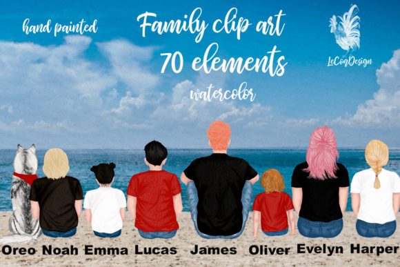 Download Family Cliart, People Sitting, Siblings - Premium Resources