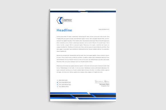 Download Creative Modern Letter Head Template - Letter head template Collection