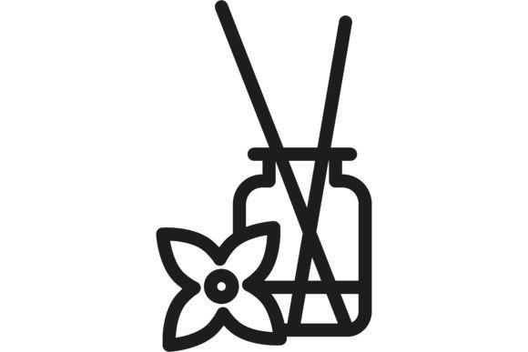 Download Incense Sticks Line Icon. Bottle, Aroma, - Icon Collection