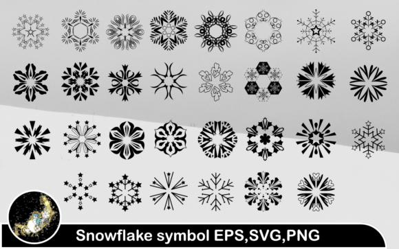 Download Snowflake Symbol Set - Symbol Collection