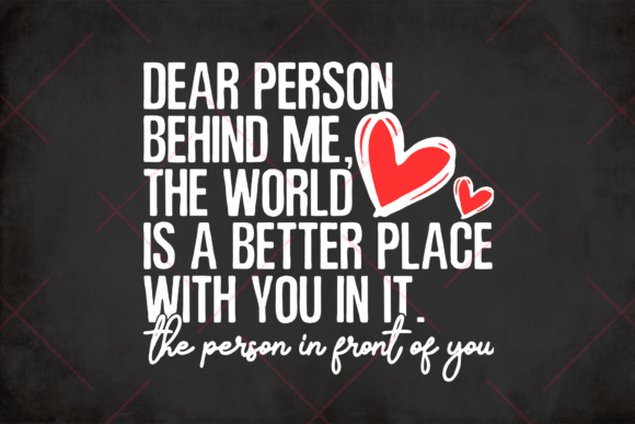 Download Dear Person Behind Me Mental Health PNG - Premium Resources