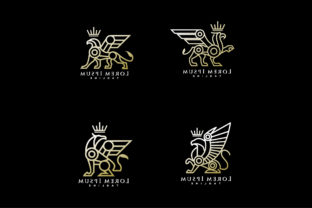 Download Luxury Griffin Logo Icon Template Pack - Icon Collection