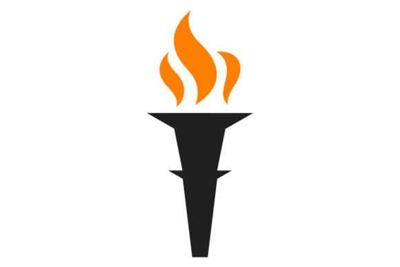 Download Sport Competition Symbol. Firing Torch. - Symbol Collection