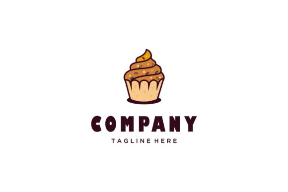 Download Minimalist Cupcake Logo Design Icon - Icon Collection
